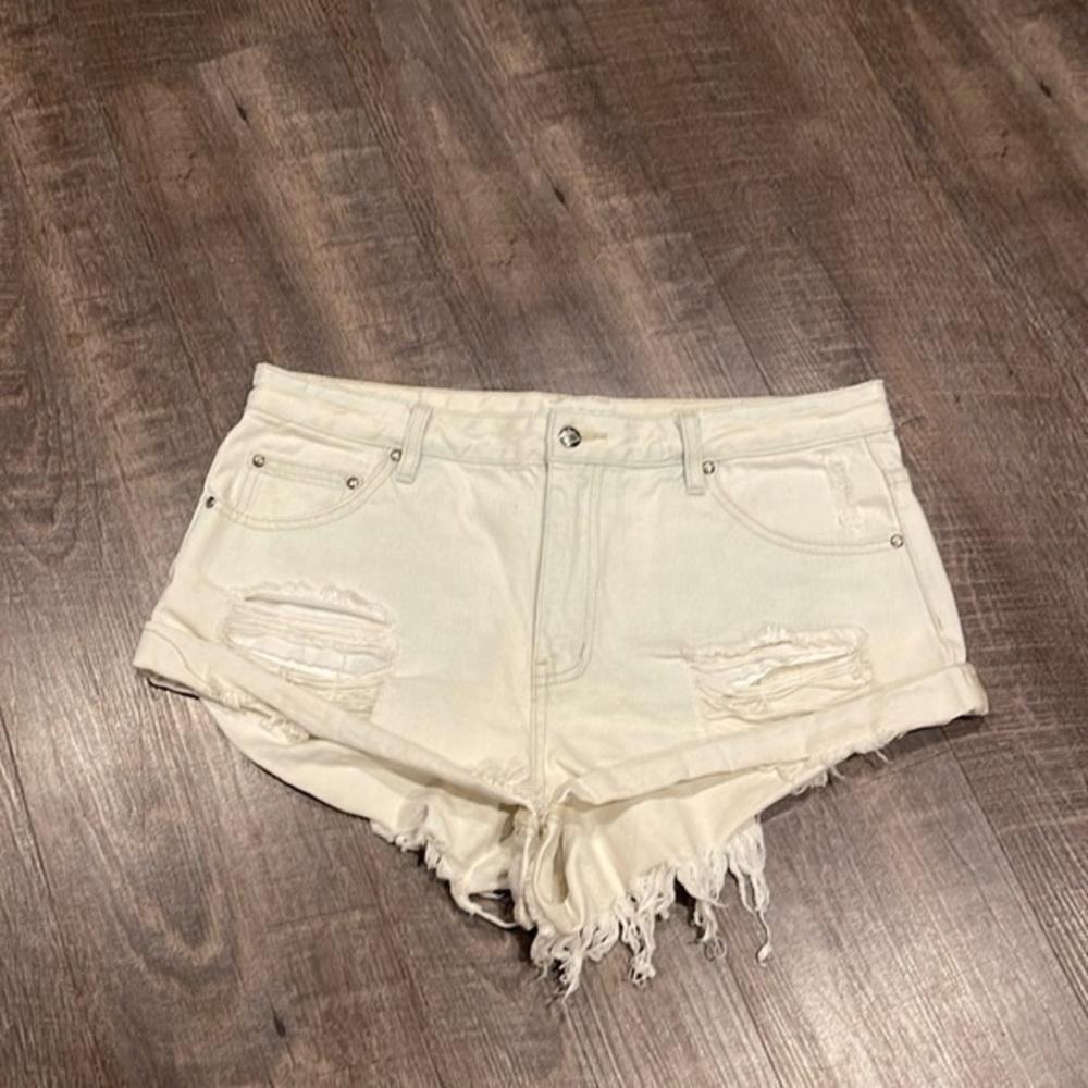Some days lovin rolled cut offs